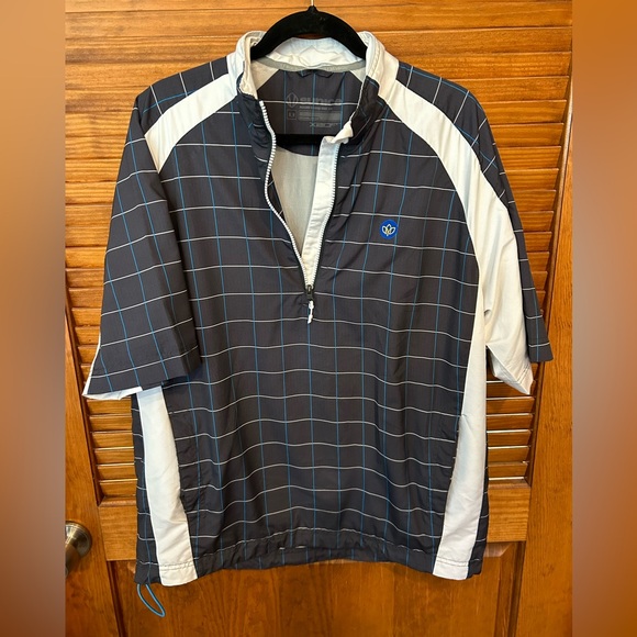 Men’s Sunice‎ Sport Medium Window Pane Short Sleeve Windbreaker - Picture 1 of 5